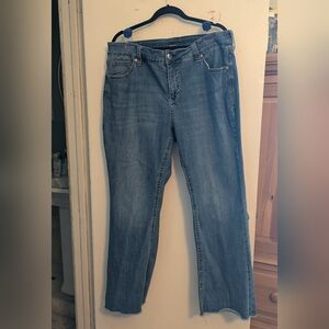 Seven7 Women's Blue Boot Cut Jeans